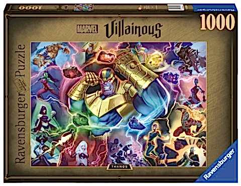 Ravensburger 1000 Parçalı Puzzle Marvel Villains: Thanos
