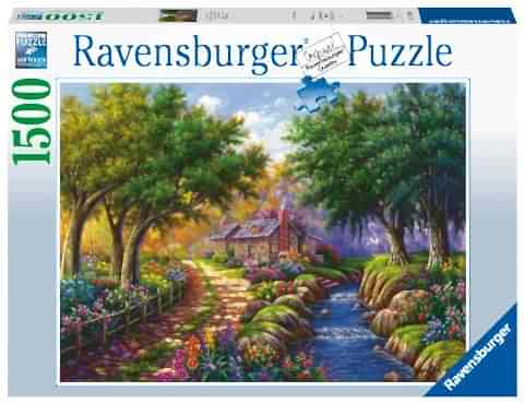 1500p Puz Nehir kıyısında Kır Evi