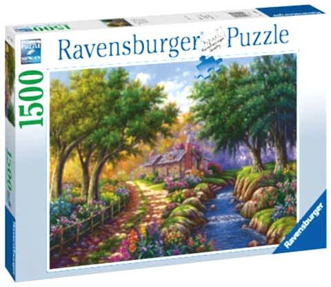 1500p Puz Nehir kıyısında Kır Evi