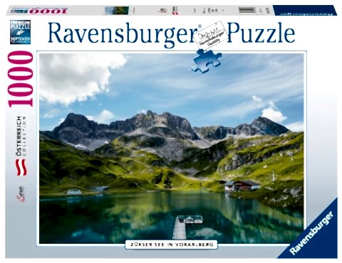 Ravensburger 1000 Parçalı Puzzle Avusturya Zürser Gölü