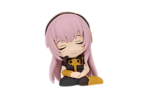 Twinchees Hatsune Miku Figürleri Uyuyan Minikler