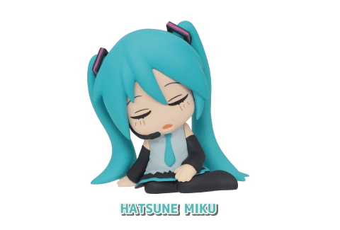 Twinchees Hatsune Miku Figürleri Uyuyan Minikler