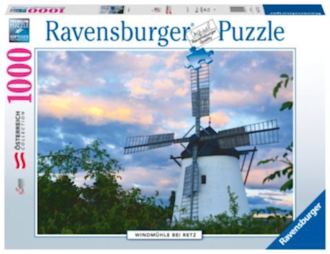 Ravensburger 1000 Parçalı Puzzle Yel Değirmeni