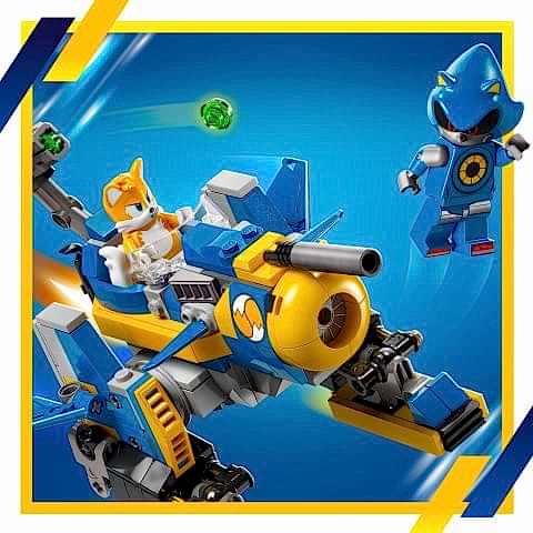 LEGO® Sonic the Hedgehog ™ Cyclone, Metal Sonic’e Karşı Oyuncakları 77002