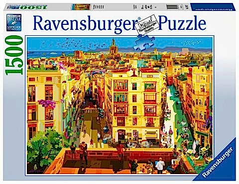 Ravensburger 1500 Parçalı Puzzle Valensiya'da Yemek