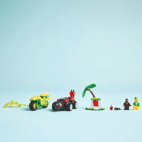 LEGO® Marvel Spidey ve İnanılmaz Arkadaşları Spin ve Electro Dinozor Aracı Takibi 11198