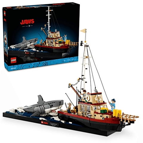 LEGO® Ideas Jaws, Yetişkinler için Köpek Balığı Hediyesi 21350