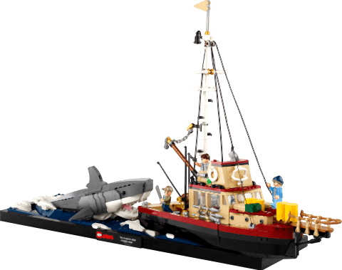 LEGO® Ideas Jaws, Yetişkinler için Köpek Balığı Hediyesi 21350