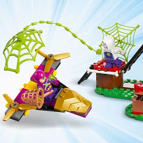 LEGO® Marvel Spidey ve İnanılmaz Arkadaşları Ağaç Ev Karargahında Spidey ve Gobby'nin Raptor Savaşı 11200