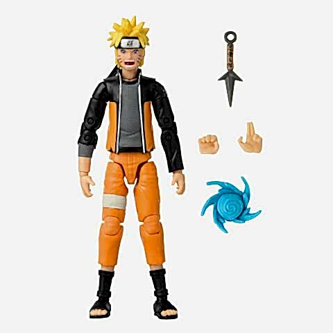 Bandai 16 cm Anime Heroes Naruto Figürleri  - Naruto Uzumaki Son Savaş