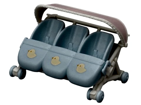 Üçüz Bebek Arabası