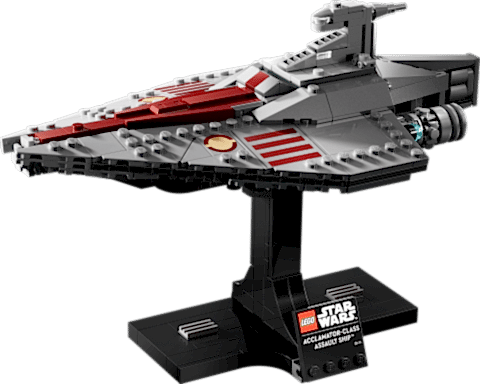 LEGO® Star Wars™ Acclamator Sınıfı Hücum Gemisi, İnşa Edilebilen Starship Modeli 75404