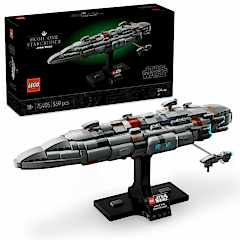 LEGO® Star Wars™ Home One Starcruiser, İnşa Edilebilen Starship Model Seti 75405
