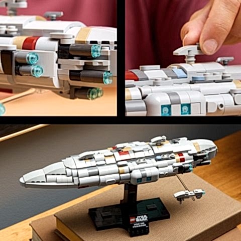 LEGO® Star Wars™ Home One Starcruiser, İnşa Edilebilen Starship Model Seti 75405
