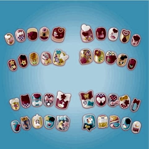 Kalpler ve Kurdeleler Yedek Tırnak Paketi