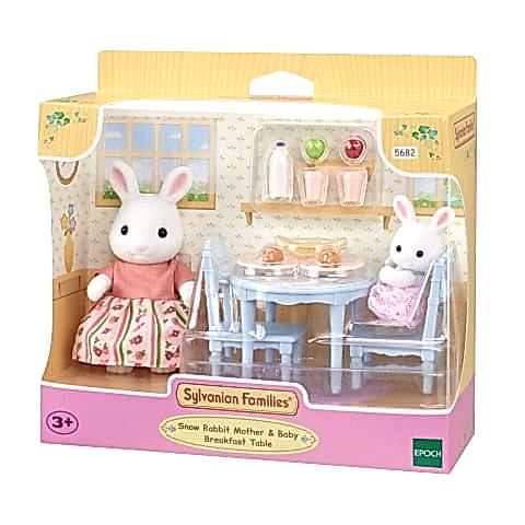 Kar Tavşanı Anne ve Bebek Kahvaltı Seti