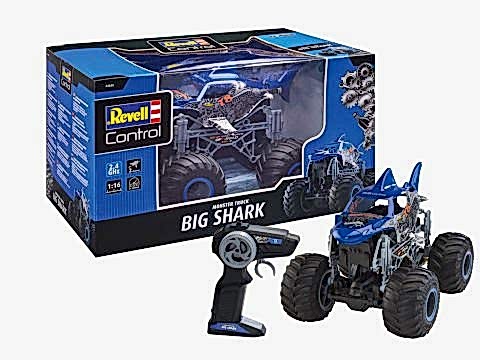 Uzaktan Kumandalı Köpek Balığı Canavar Kamyonu