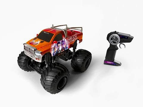 Uzaktan Kumandalı Ehrlich Kardeşler Canavar Kamyonu