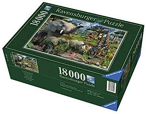 Ravensburger 18000 Parçalı Puzzle Vahşi Yaşam-178230