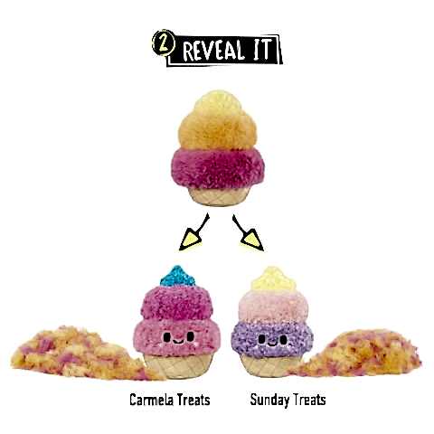 Fluffie Stuffiez Küçük Peluş Dondurma