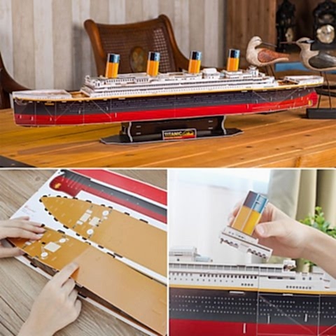 3D Puzzle RMS Titanic
