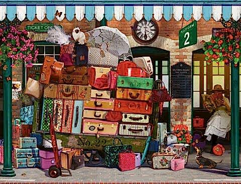 Ravensburger 2000 Parçalı Puzzle Bavullar