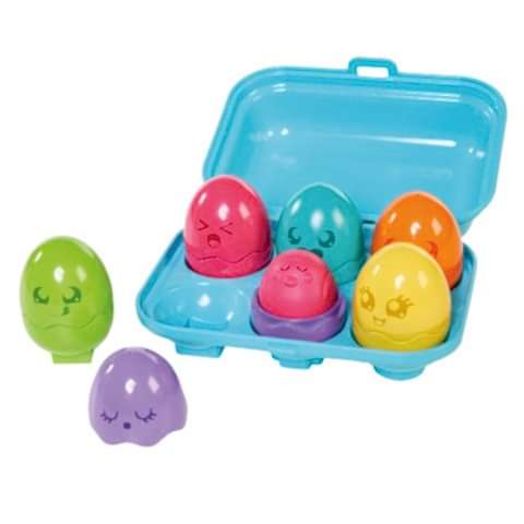 Parlak Renkli Saklambaçlı Yumurtalar