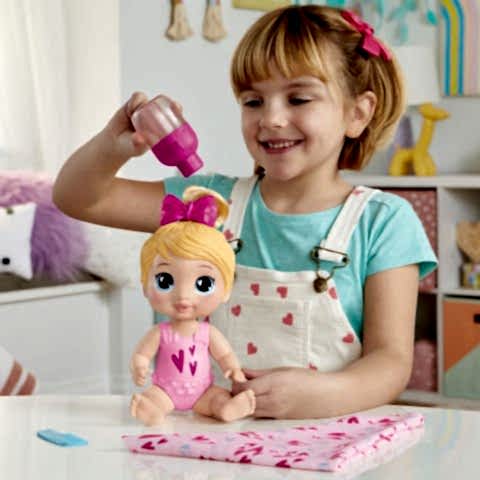 BABY ALIVE BEBEĞİMLE ŞAMPUAN EĞLENCESİ - SARIŞIN