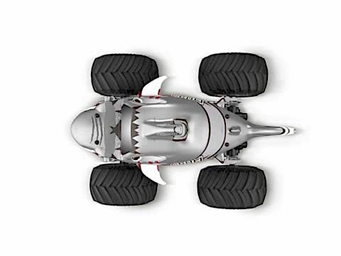 RC Canavar Kamyon - Big Shark 2.0