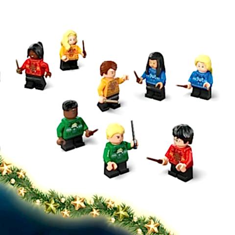 LEGO® Harry Potter™ 2025 Yılbaşı Takvimi, Çocuklar için Büyücü Oyuncağı 76456