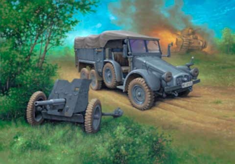 Krupp Protze Kfz 69 3,7cm Pak