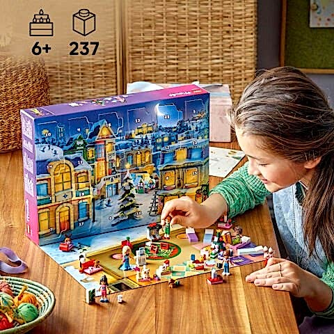 LEGO® Friends 2025 Yılbaşı Takvimi Oyuncak Yapım Seti 42668