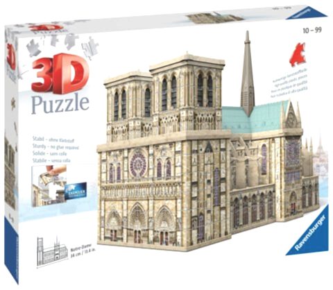 3D Puz Notre Dame