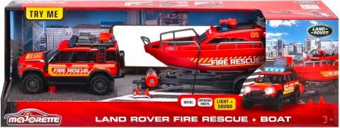 Land Rover İtfaiye+Tekne