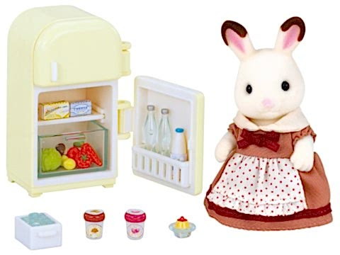 Sylvanian Families Çikolata Kulaklı Anne Buzdolabı Set
