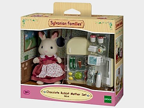 Sylvanian Families Çikolata Kulaklı Anne Buzdolabı Set