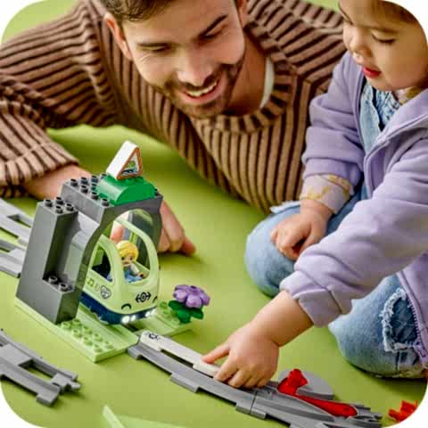LEGO® DUPLO® Kasabası Tren Tüneli ve Rayları Ek Macera Seti 10425