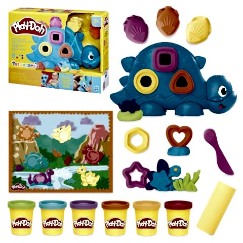 PD Renkli Şekilli Dino