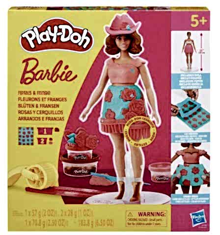 PD Barbie Çiçek ve Saçaklar