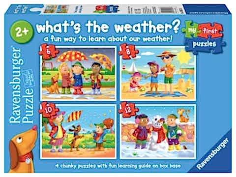 Ravensburger 6/8/10/12p Puz Hava Durumu