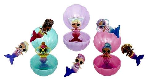 LOL Tots Deniz Kızı Bebekleri Lil Sisters