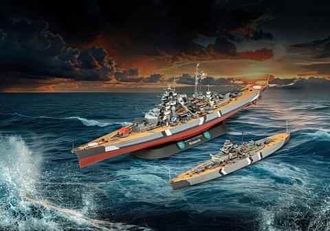 Gift Set The Legendary Bismarck (1:700 & 1:1200)