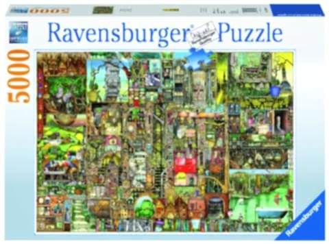 5000p Puz Colin Thompson - Tuhaf Kasaba