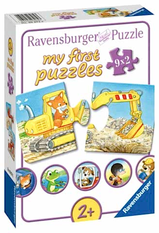 9x2p Puz İnşaatçı Hayvanlar