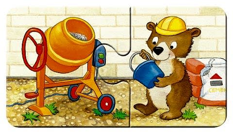 9x2p Puz İnşaatçı Hayvanlar